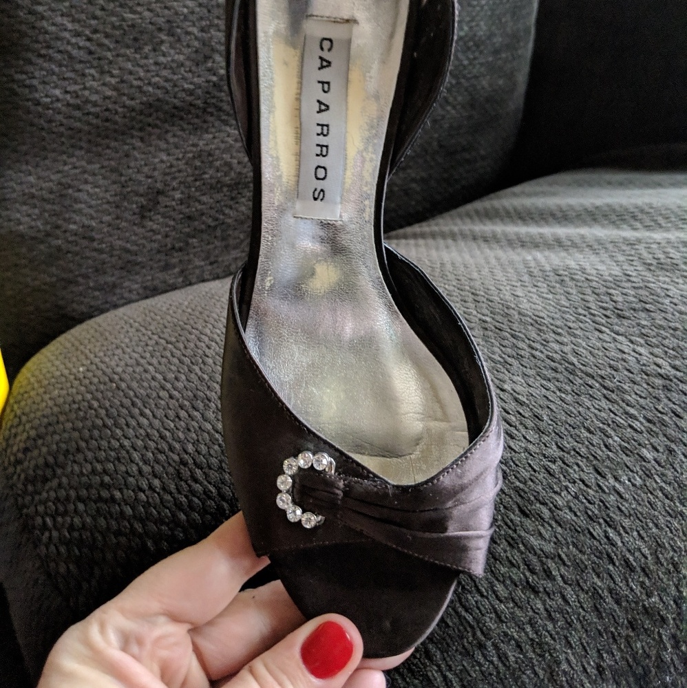 Brown dress shoe